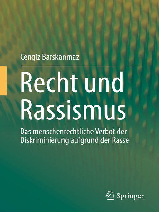 Title details for Recht und Rassismus by Cengiz Barskanmaz - Available